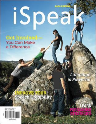 Ispeak: Public Speaking for Contemporary Life, ... 0073406775 Book Cover