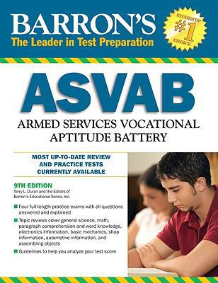 Barron's ASVAB: Armed Services Vocational Aptit... 0764140884 Book Cover