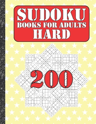 Sudoku books for adults hard: 200 Sudokus from ... B086PPKKR5 Book Cover