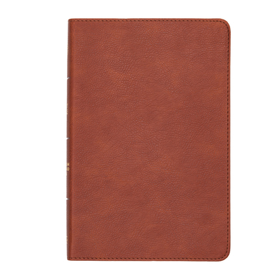 CSB Thinline Reference Bible, Burnt Sienna Leat... 1087767741 Book Cover