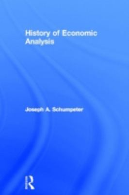 History of Economic Analysis 0415108926 Book Cover