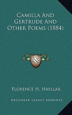 Camilla And Gertrude And Other Poems (1884) 1165350262 Book Cover