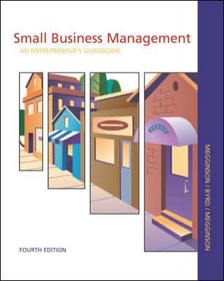 Small Business Management: An Entrepreneur's Gu... 0072497815 Book Cover