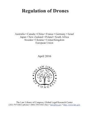 Regulation of Drones 1542945348 Book Cover