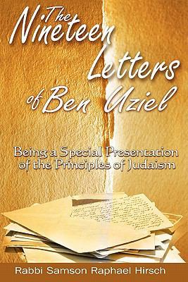 The Nineteen Letters of Ben Uziel: Being a Spec... 160796323X Book Cover