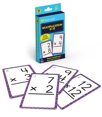 Multiplication 0 to 12 Flash Cards 0769677436 Book Cover