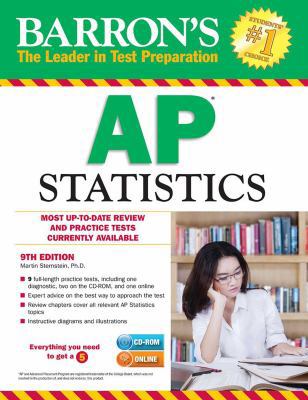 Barron's AP Statistics [With CDROM] 1438077122 Book Cover