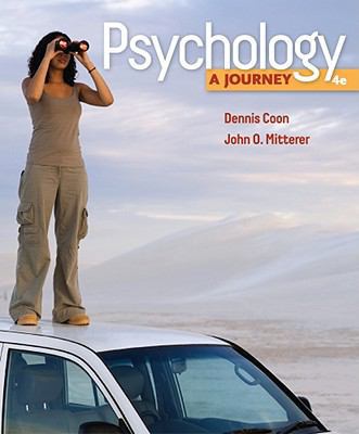 Psychology: A Journey (Available Titles CourseM... 049581170X Book Cover