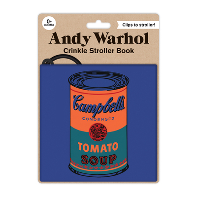 Paperback Andy Warhol Crinkle Fabric Stroller Book