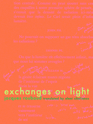 Exchanges on Light 1934200026 Book Cover
