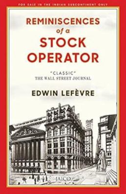 Reminiscences of a Stock Operator 9386867753 Book Cover