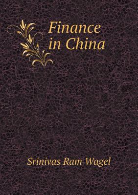 Finance in China 5518448678 Book Cover
