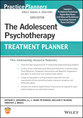 The Adolescent Psychotherapy Treatment Planner 1119886880 Book Cover