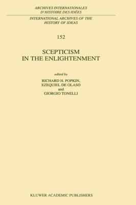 Scepticism in the Enlightenment 9048148774 Book Cover