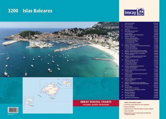 Imray 3200 Islas Baleares Chart Pack 178679456X Book Cover