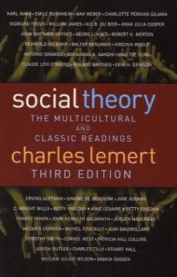 Social Theory: The Multicultural and Classic Re... 0813342171 Book Cover