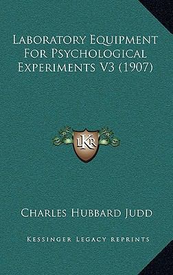 Laboratory Equipment for Psychological Experime... 1165010895 Book Cover