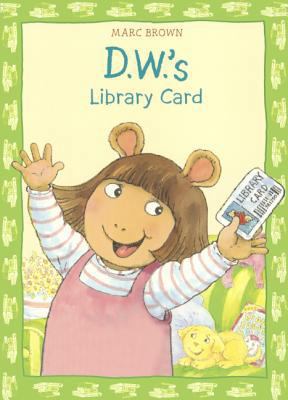 D.W.'s Library Card 0613718127 Book Cover