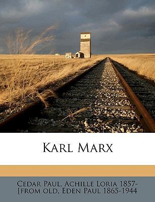 Karl Marx 1176080857 Book Cover