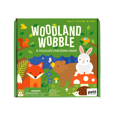 Woodland Wobble: A Wildlife Stacking Game 179722932X Book Cover