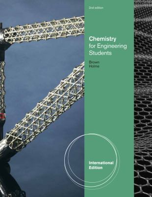 Chemistry for Engineering Students 2e[ISE] B0092J0ZGO Book Cover