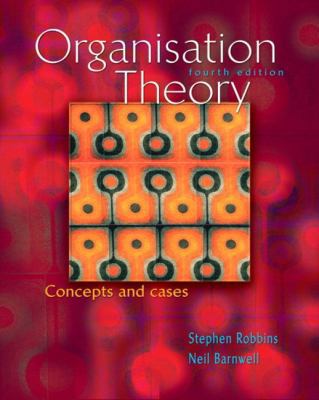 Organisation Theory 1740095456 Book Cover