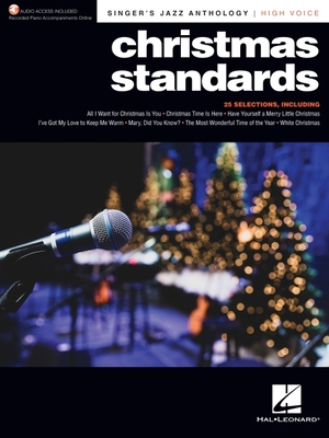 Christmas Standards: Singer's Jazz Anthology - ... 1540095185 Book Cover