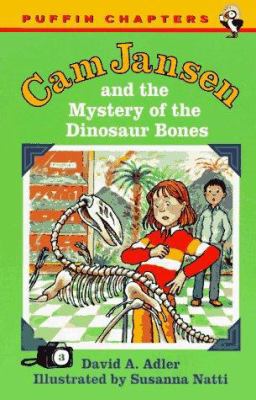 Cam Jansen and the Mystery of the Dinosaur Bones 0140387153 Book Cover