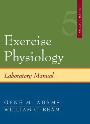 Exercise Physiology Laboratory Manual B0072882VW Book Cover