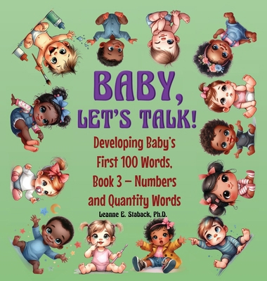 Baby, Let's Talk! Developing Baby's First 100 W... [Large Print] 195848752X Book Cover