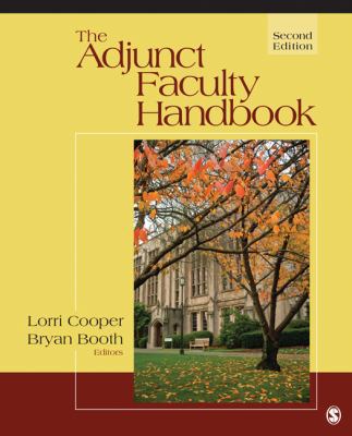 The Adjunct Faculty Handbook 1412975190 Book Cover