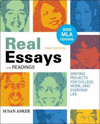 Real Essays with Readings with 2009 MLA Update:... 0312607555 Book Cover