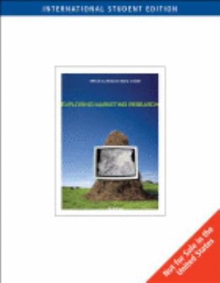 Exploring Marketing Research 0324539029 Book Cover