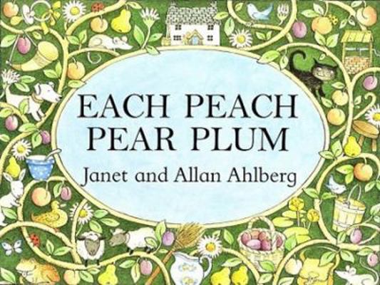 Each Peach Pear Plum 0590410814 Book Cover