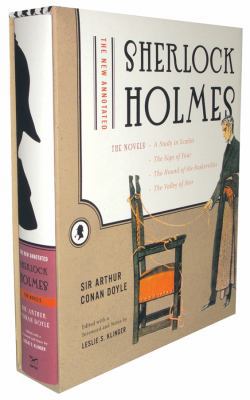 The New Annotated Sherlock Holmes: The Novels 039305800X Book Cover