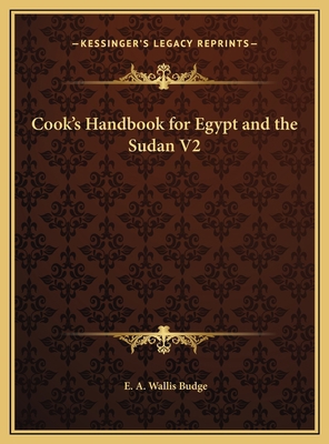 Cook's Handbook for Egypt and the Sudan V2 116978464X Book Cover