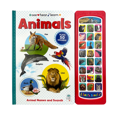 Animals (See Hear Learn) B0DV98R52L Book Cover