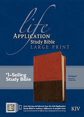 Life Application Study Bible-KJV-Large Print [Large Print] 1414378823 Book Cover