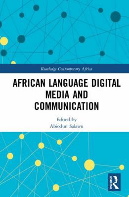 African Language Digital Media and Communication 0815359543 Book Cover
