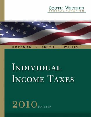 South-Western Federal Taxation 2010: Individual... 0324828667 Book Cover