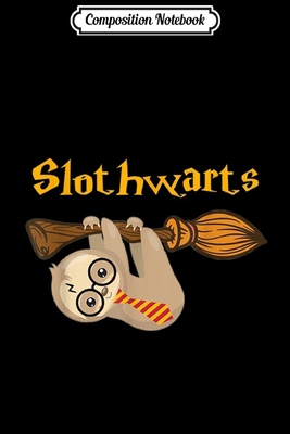 Composition Notebook: Harry Cute Sloth Slothwarts Potter  Journal/Notebook Blank Lined Ruled 6x9 100 Pages