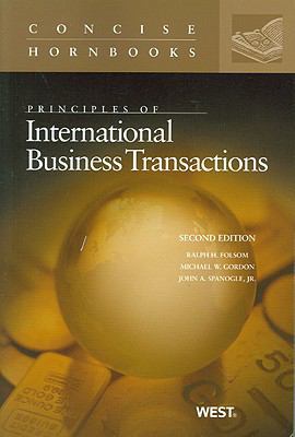 Principles of International Business Transactions 0314906835 Book Cover