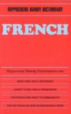 French Handy Dictionary 0781800102 Book Cover