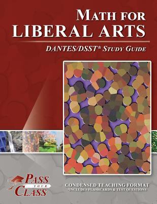 DSST Math for Liberal Arts DANTES Test Study Guide 1614335516 Book Cover