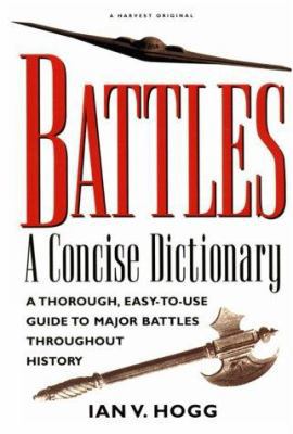 Battles:: A Concise Dictionary 015600397X Book Cover
