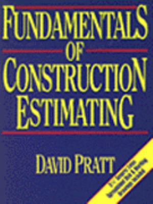 Fundamentals of Construction Estimating 0827361351 Book Cover