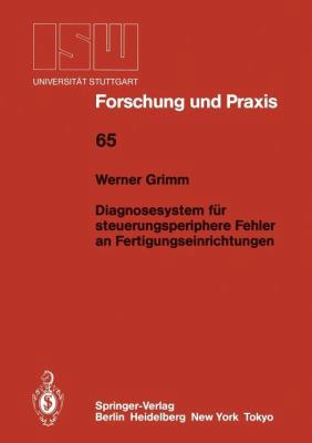 Diagnosesystem Für Steuerungsperiphere Fehler a... [German] 3540177272 Book Cover