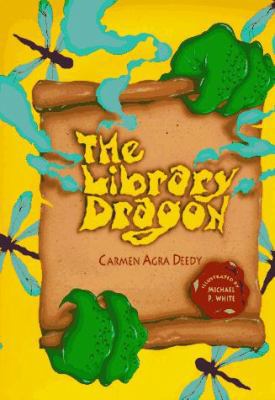 The Library Dragon [With CD (Audio)] 156145639X Book Cover