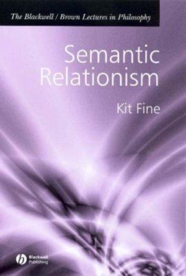 Semantic Relationism 1405108436 Book Cover