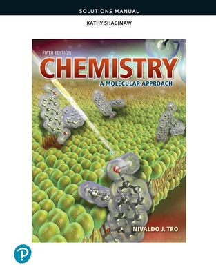 Student Solutions Manual for Chemistry: A Molec... 0134989813 Book Cover